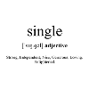Single definition dictionary