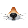 Dog snout mask