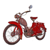 Two-stroke DDR moped from Suhl
