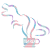 Tea Rex pastel