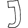 J, lettre