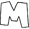M letter