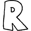 R letter