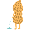 Peenut - peeing peanut