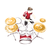 Drums Drummer Music