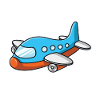 Airplane cute kids
