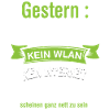 Computerfreak mit Stromausfall