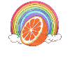Rainbow Orange