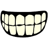 tooth smile denture 206 S