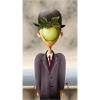 Magritte's son of man
