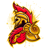 Guerrier spartiate de Sparta Design