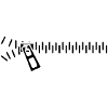 zipper horizontally