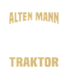 Alter Mann Traktor