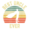Mens Vintage Best Uncle Ever Shirt Superhero Fun