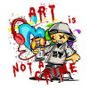 Art is not a crime sprayer
