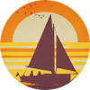 Sailing Yacht - Retro