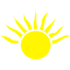 The sun