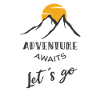 Adventure, wilderness mountains, mountaineering