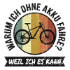 Bicycle e-bike without battery