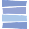 Blocs abstraits bleus