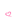 Symbole d'amour infini avec coeur