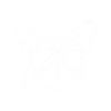 Cool dog with sunglasses