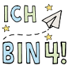 Ich bin vier