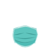 skull with mask