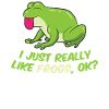 Ich Mag Frösche Einfach Wirklich Lustiges Frosch