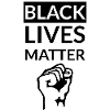 Black Lives Matter Faust. BLM. Against racism