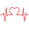 Heartbeat with heart