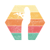 Retro flute player