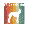Rétro Whippet lévriers chiens cadeau