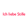 Liebe Mögen Stille Still