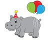Hippopotame d’anif