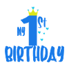 My first birthday