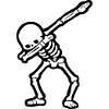 skull dabbing 02