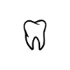 tooth icon blob
