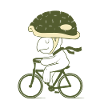 Fahrrad fahren niemals ohne Helm