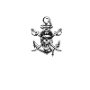 Captain Skull FatMonkeyDesigns white