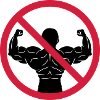 No bodybuilders banned
