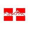Haute-Savoie and mountain flag