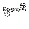 dogmom two paw white
