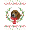 Beagle hässlicher Weihnachtspullover Geschenk