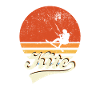 Retro kitesurfing