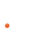 Dabbender skeleton basketball player