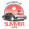 Retro Car Summer