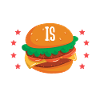 Fast food hamburger burger