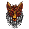 Mandala Fox
