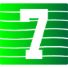 Green Stripe-7 Contrast Design
